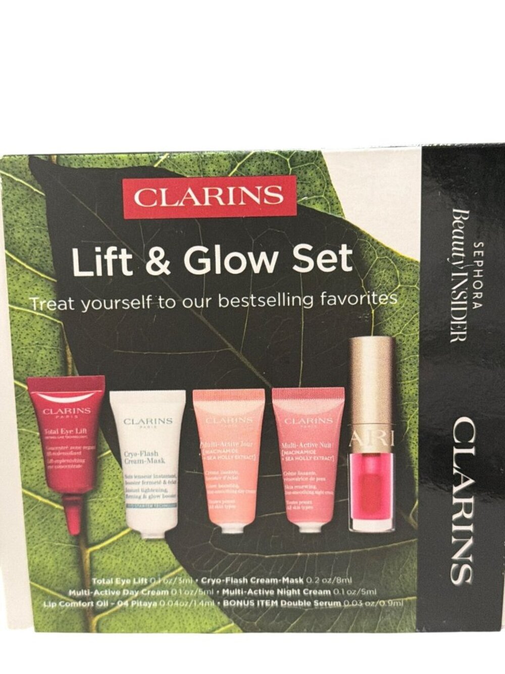 Clarins Lift & Glow Set New and Unopene